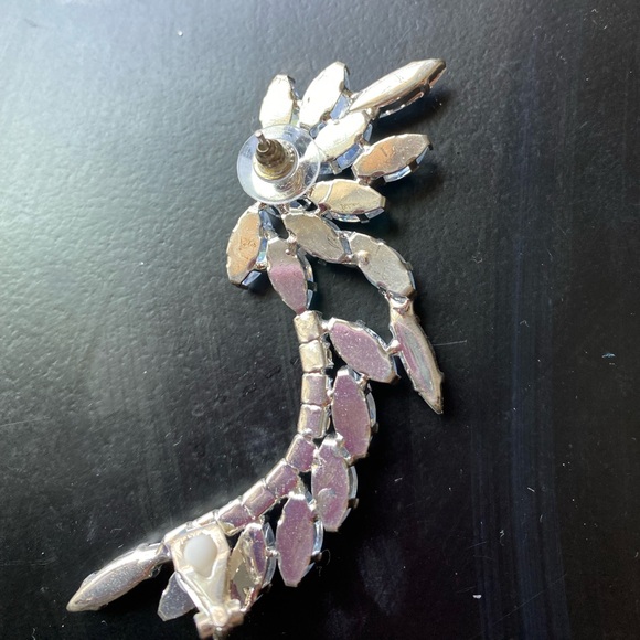 CZ Cuff Statement Earring - Picture 3 of 4